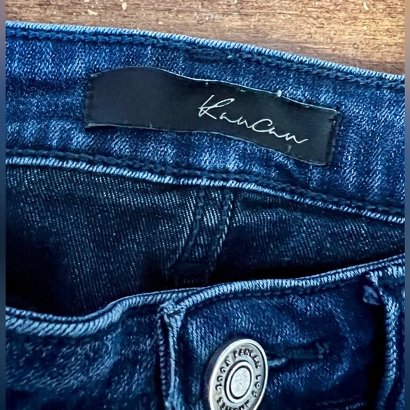 KanCan Dark Wash Distressed Skinny Jean - Size 25 - Picture 6 of 11
